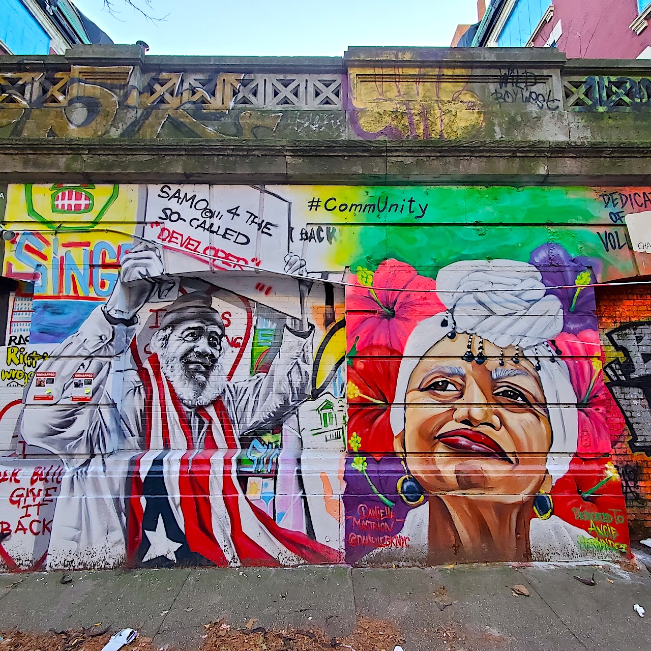 The CHARAS Wall Project: An homage to the Loisaida community - The Village  Sun